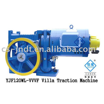 YJF120WL-VVVF Villa Elevator Traction Machine-320-500KG